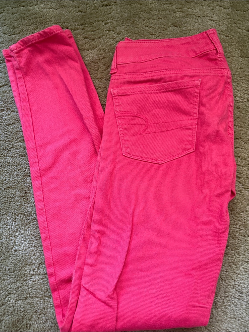 American eagle Pink Stretch Skinny Jeans